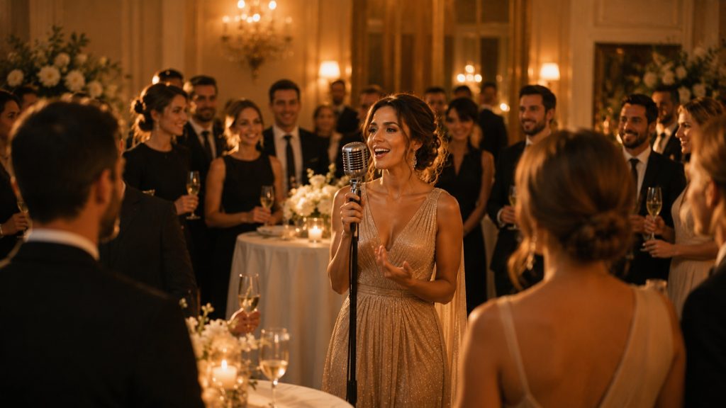 Live-Gesang zur Hochzeit